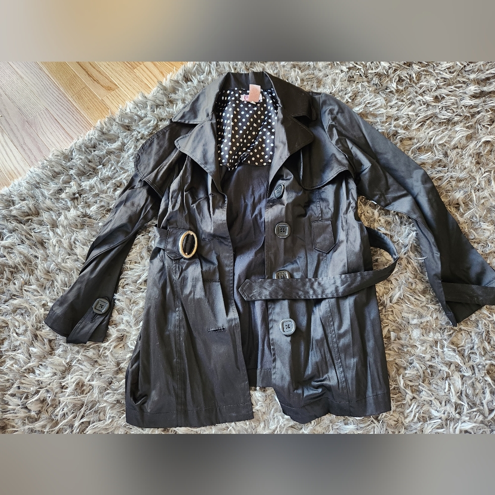 Candie's Girl's Dressy Trench Coat